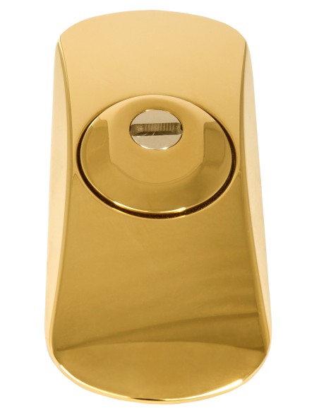 SQDO. escudo alta proteccion. ORO PVD.