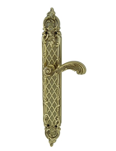 OA1616. manilla placa. latòn antiguo mate.