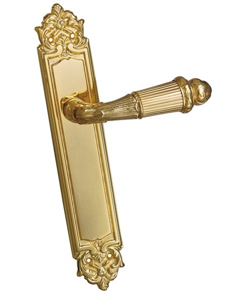 OA 3870. manilla placa. oro 24k