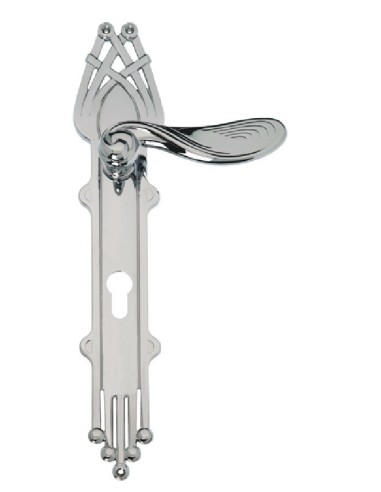 FRANCA - C09410 manilla placa , cromo brillo