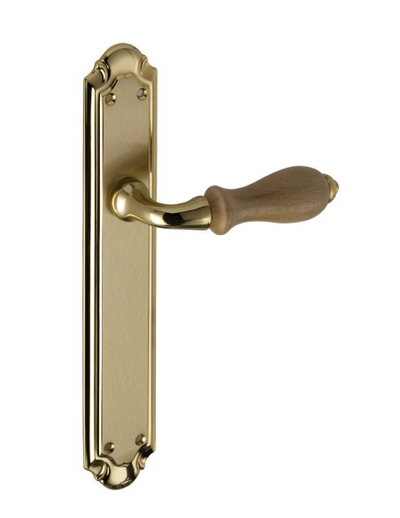 5041 MANILLA PLACA , oro 24k. madera