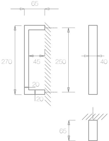 TUPAI 2627 MANILLON 270 X 40mm