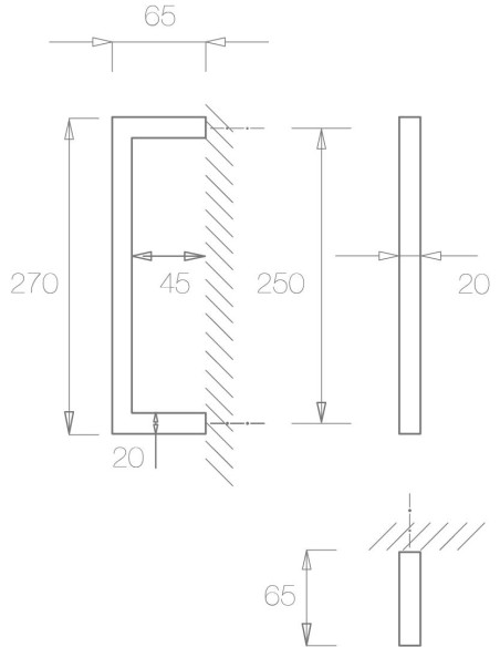 TUPAI 2630 MANILLON 270 X 20 mm.