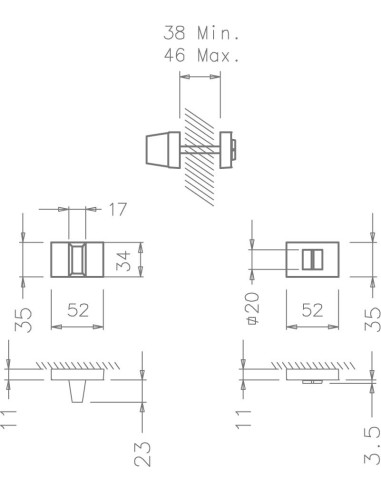 TUPAI 3045 RE. CONDENA WC.