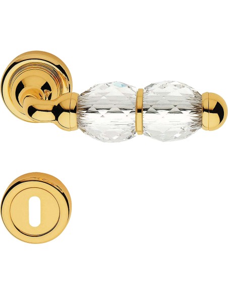 CRYSTAL , manilla roseta bocallave SWAROVSKI