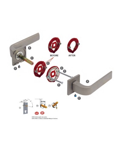 TUPAI 4140 5SQ MANILLA ROSETA