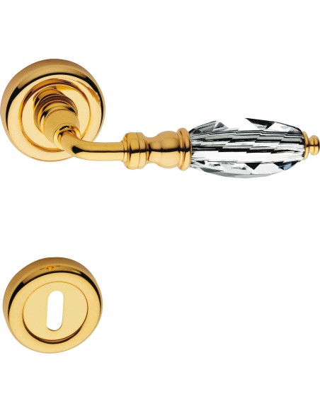 DIAMANTE , manilla roseta bocallave. Swarovski