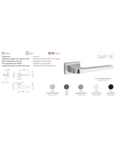 TUPAI 3097 RE. CROMO SATINADO
