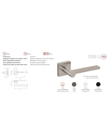 TUPAI 2252 Q. ACERO INOX. SATINADO