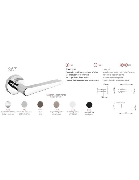 TUPAI 1967 CROMO BRILLO