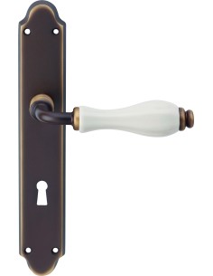 ERICA , manilla placa porcelana