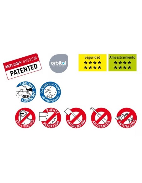 TK 100. 30-30 , cilindro alta seguridad