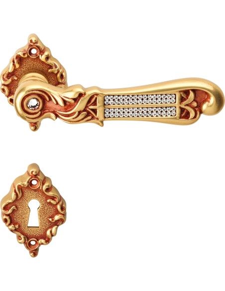 TIFFANY MESH. manilla roseta bocallave, Swarovski