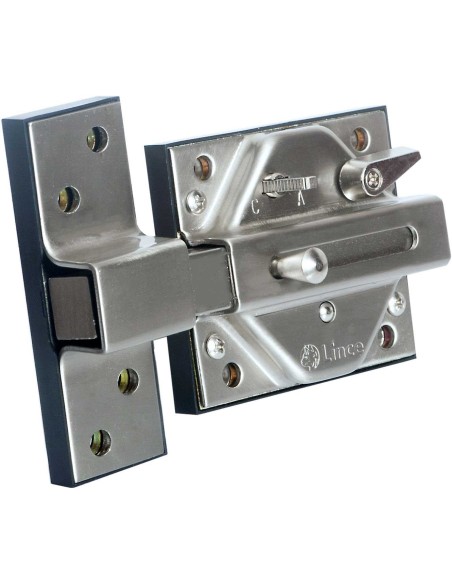 7930 R .CERROJO LINCE . ALTA SEGURIDAD . CROMO