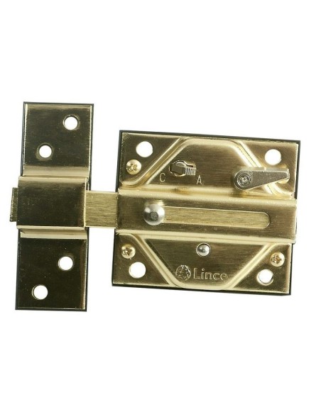 7930 R .CERROJO LINCE . ALTA SEGURIDAD . LATONADO